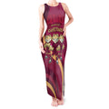 Custom QLD Maroons Cane Toad Tank Maxi Dress Queensland Origin No3