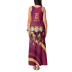 Custom QLD Maroons Cane Toad Tank Maxi Dress Queensland Origin No3