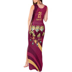 Custom QLD Maroons Cane Toad Tank Maxi Dress Queensland Origin No3