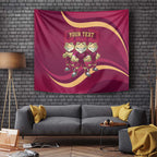 Custom QLD Maroons Cane Toad Tapestry Queensland Origin No3