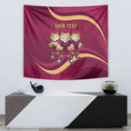 Custom QLD Maroons Cane Toad Tapestry Queensland Origin No3