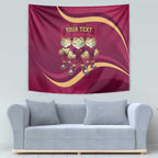 Custom QLD Maroons Cane Toad Tapestry Queensland Origin No3