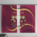 Custom QLD Maroons Cane Toad Window Curtain Queensland Origin No3