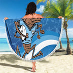 Custom NSW Cockroaches Blues Beach Blanket New South Wales Origin No1