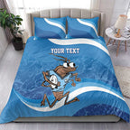 Custom NSW Cockroaches Blues Bedding Set New South Wales Origin No1