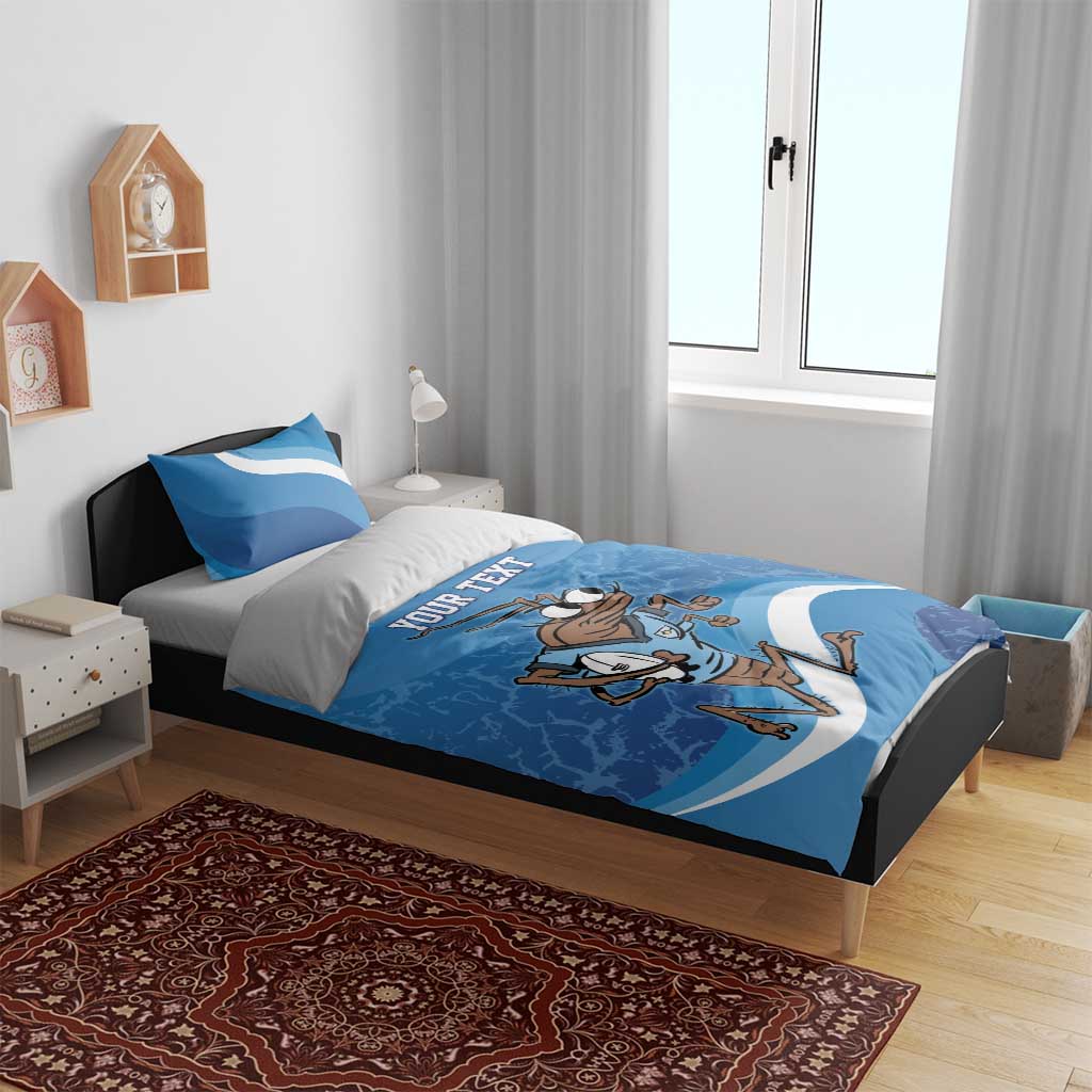 Custom NSW Cockroaches Blues Bedding Set New South Wales Origin No1
