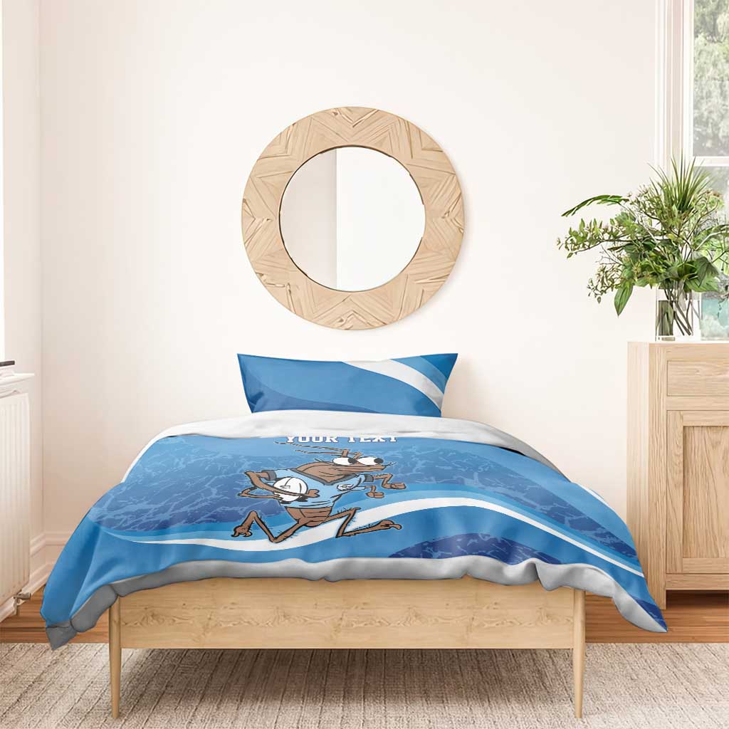 Custom NSW Cockroaches Blues Bedding Set New South Wales Origin No1