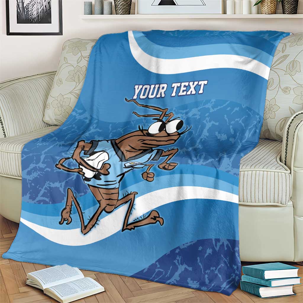 Custom NSW Cockroaches Blues Blanket New South Wales Origin No1