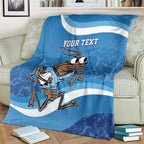 Custom NSW Cockroaches Blues Blanket New South Wales Origin No1