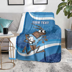 Custom NSW Cockroaches Blues Blanket New South Wales Origin No1