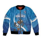Custom NSW Cockroaches Blues Bomber Jacket New South Wales Origin No1