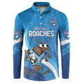 Custom NSW Cockroaches Blues Button Sweatshirt New South Wales Origin No1