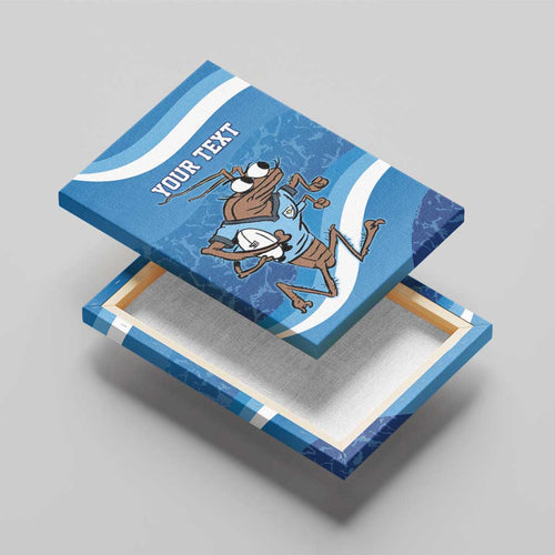 Custom NSW Cockroaches Blues Canvas Wall Art New South Wales Origin No1