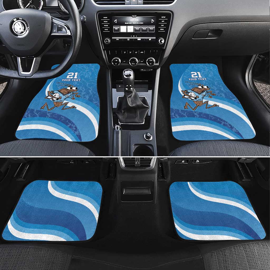 Custom NSW Cockroaches Blues Car Mats New South Wales Origin No1