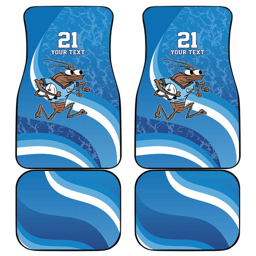 Custom NSW Cockroaches Blues Car Mats New South Wales Origin No1