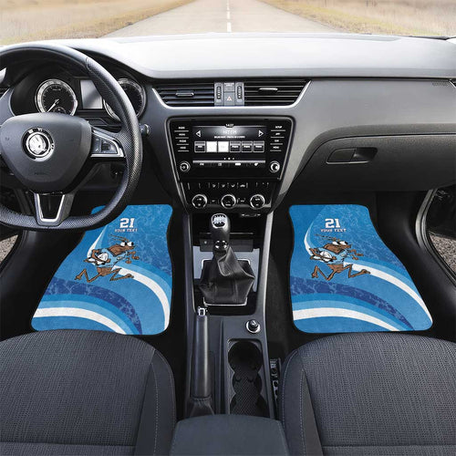 Custom NSW Cockroaches Blues Car Mats New South Wales Origin No1