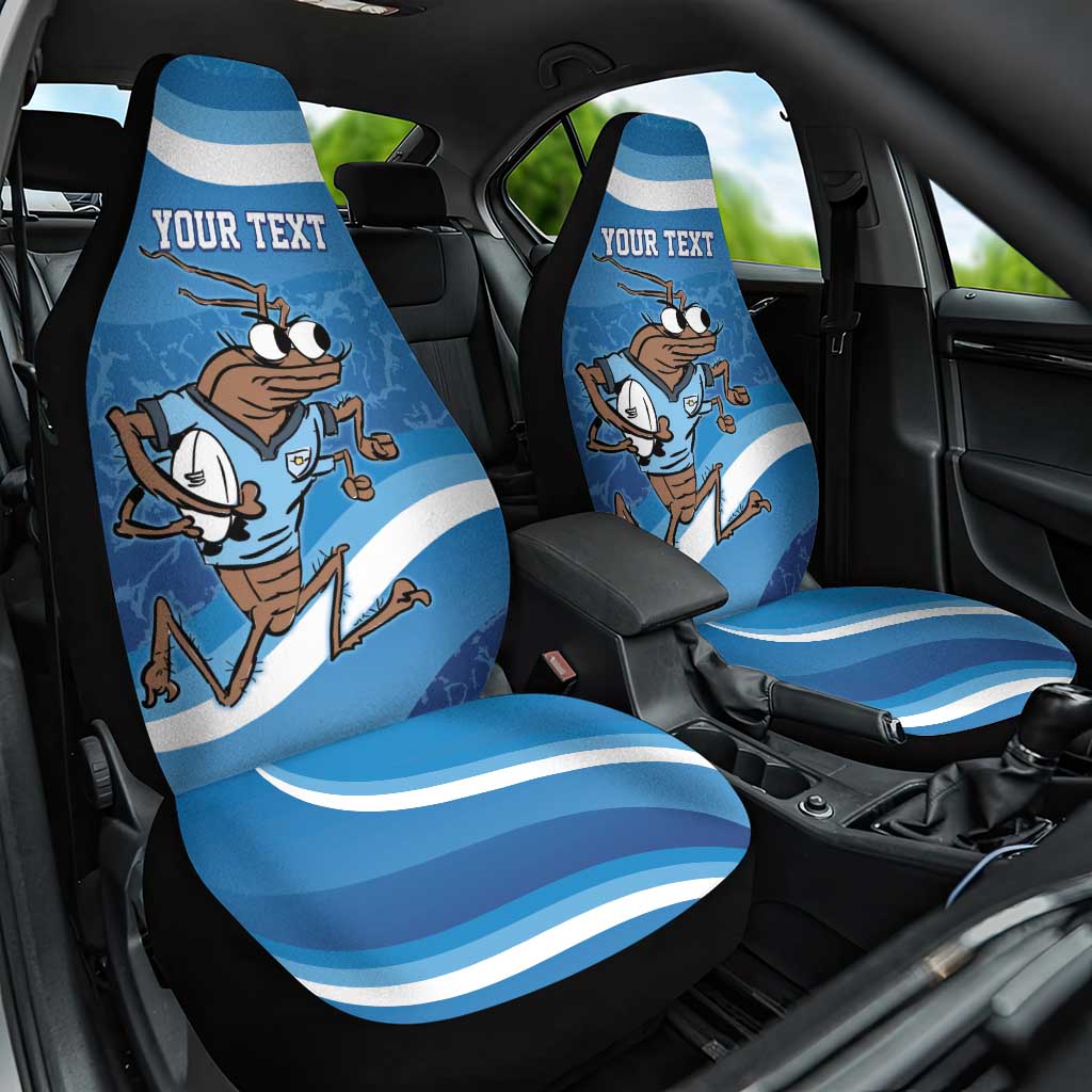 Custom NSW Cockroaches Blues Car Seat Cover New South Wales Origin No1