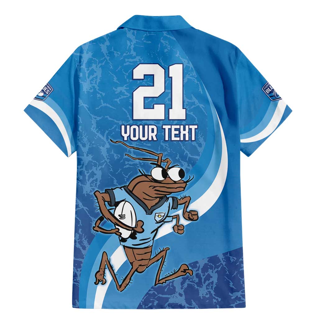 Custom NSW Cockroaches Blues Family Matching Mermaid Dress and Hawaiian Shirt New South Wales Origin No1