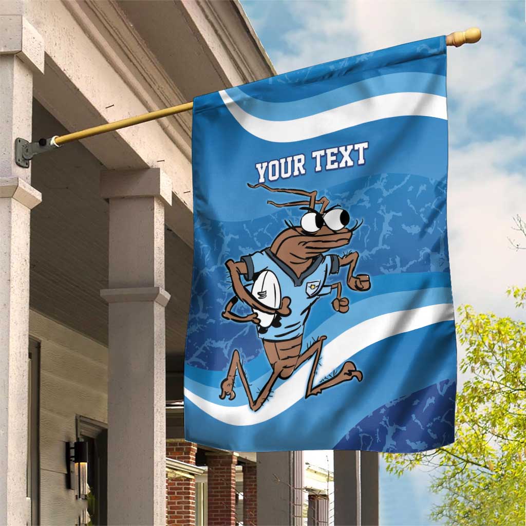 Custom NSW Cockroaches Blues Garden Flag New South Wales Origin No1