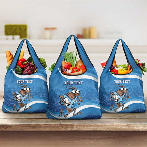 Custom NSW Cockroaches Blues Grocery Bag New South Wales Origin No1