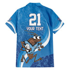 Custom NSW Cockroaches Blues Hawaiian Shirt New South Wales Origin No1