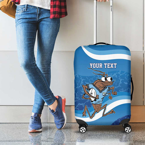 Custom NSW Cockroaches Blues Luggage Cover New South Wales Origin No1
