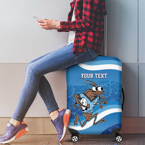 Custom NSW Cockroaches Blues Luggage Cover New South Wales Origin No1