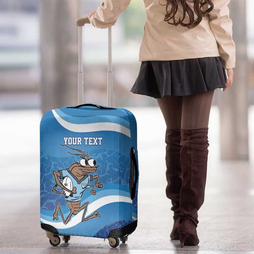 Custom NSW Cockroaches Blues Luggage Cover New South Wales Origin No1
