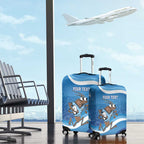 Custom NSW Cockroaches Blues Luggage Cover New South Wales Origin No1