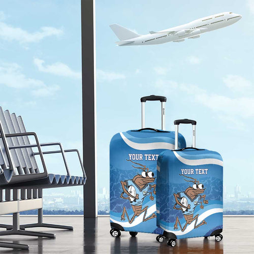 Custom NSW Cockroaches Blues Luggage Cover New South Wales Origin No1