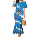 Custom NSW Cockroaches Blues Mermaid Dress New South Wales Origin No1