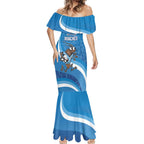 Custom NSW Cockroaches Blues Mermaid Dress New South Wales Origin No1