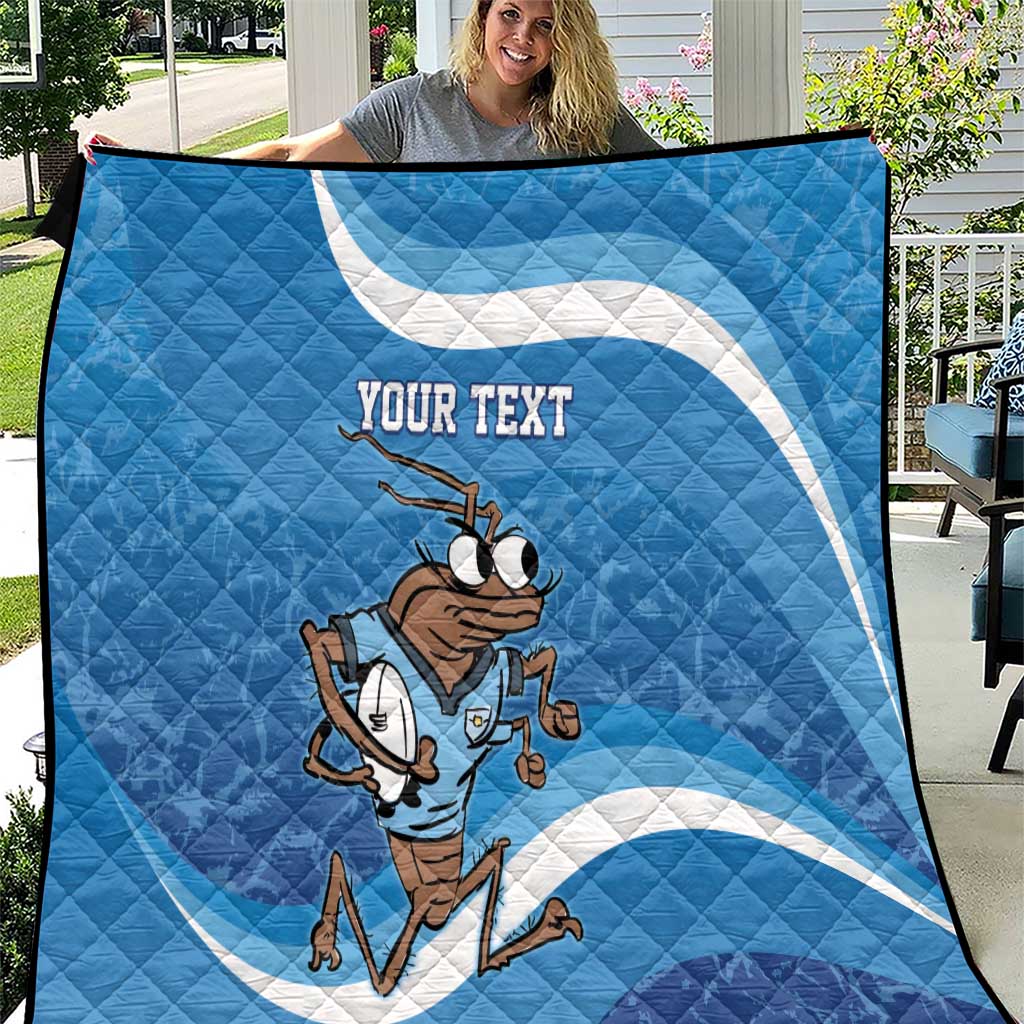 Custom NSW Cockroaches Blues Quilt New South Wales Origin No1