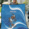 Custom NSW Cockroaches Blues Quilt New South Wales Origin No1