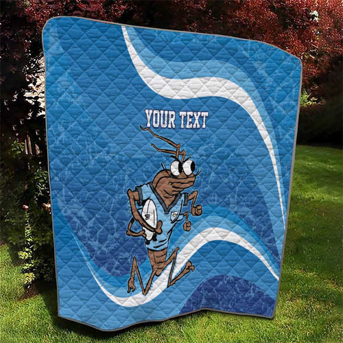 Custom NSW Cockroaches Blues Quilt New South Wales Origin No1