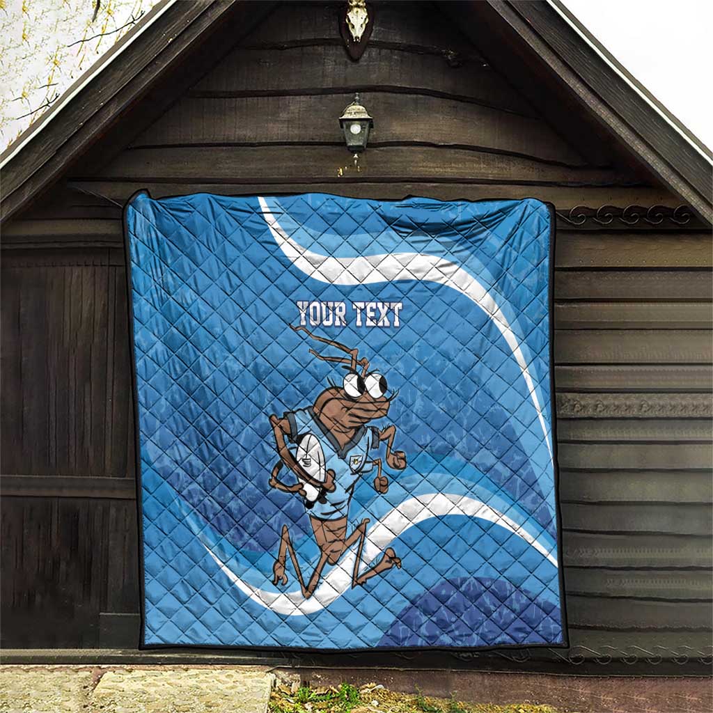 Custom NSW Cockroaches Blues Quilt New South Wales Origin No1
