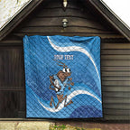 Custom NSW Cockroaches Blues Quilt New South Wales Origin No1