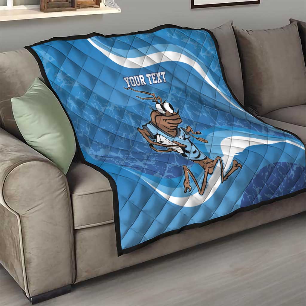 Custom NSW Cockroaches Blues Quilt New South Wales Origin No1