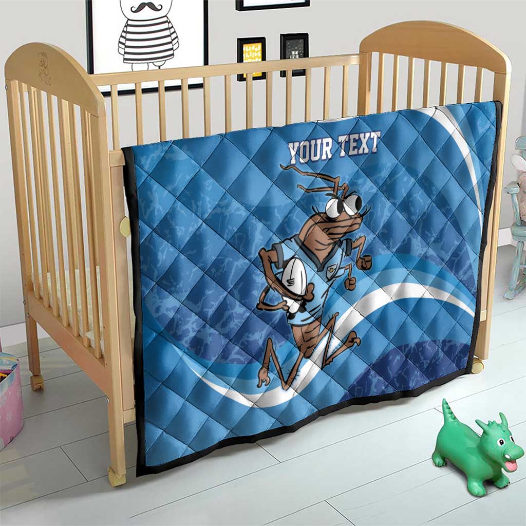 Custom NSW Cockroaches Blues Quilt New South Wales Origin No1