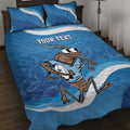 Custom NSW Cockroaches Blues Quilt Bed Set New South Wales Origin No1