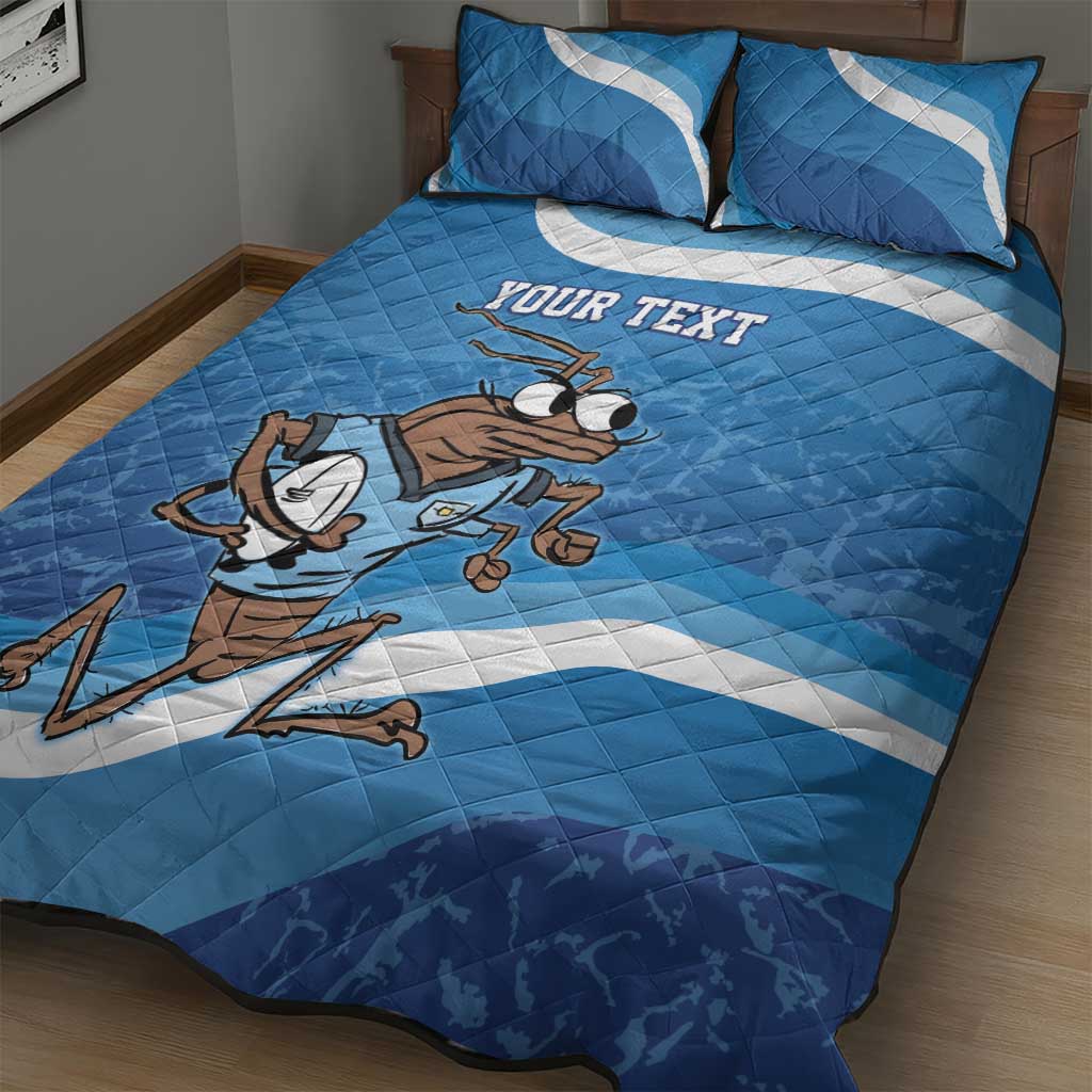 Custom NSW Cockroaches Blues Quilt Bed Set New South Wales Origin No1
