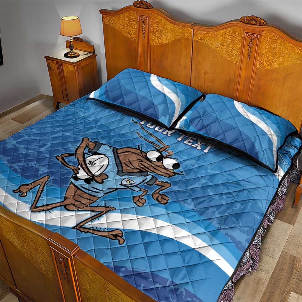 Custom NSW Cockroaches Blues Quilt Bed Set New South Wales Origin No1