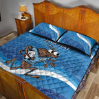 Custom NSW Cockroaches Blues Quilt Bed Set New South Wales Origin No1