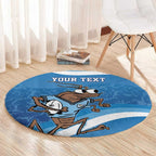Custom NSW Cockroaches Blues Round Carpet New South Wales Origin No1