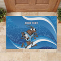 Custom NSW Cockroaches Blues Rubber Doormat New South Wales Origin No1