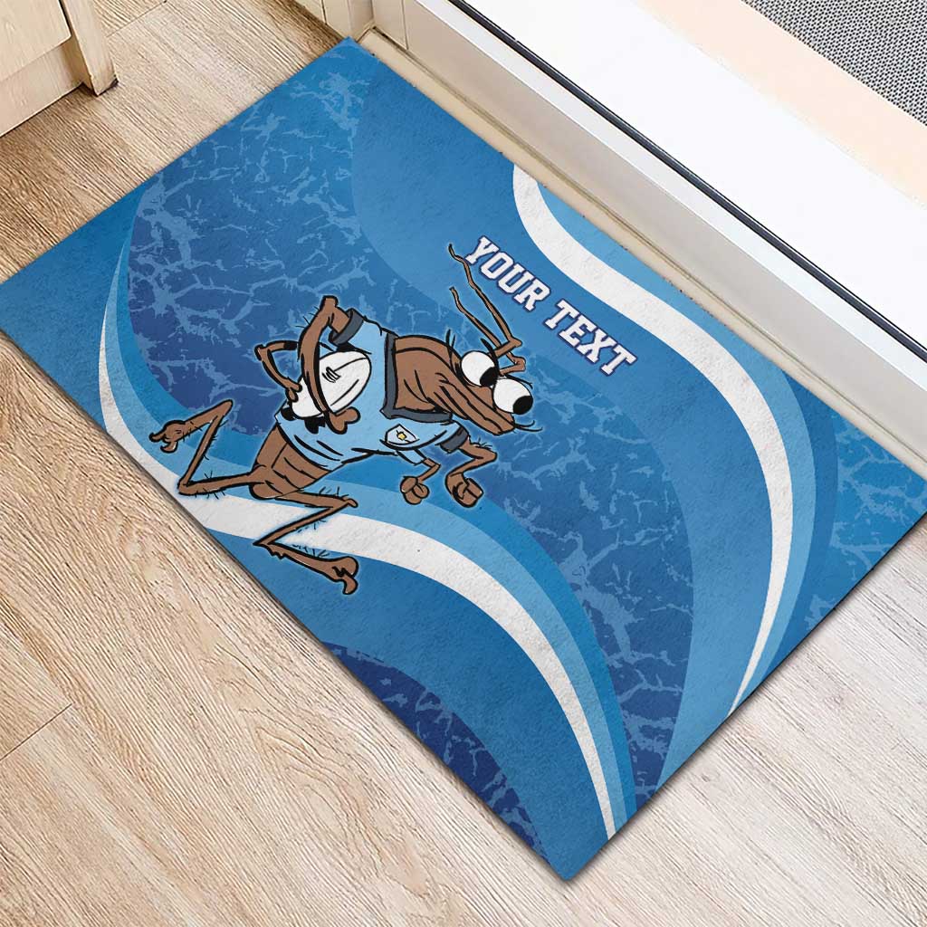 Custom NSW Cockroaches Blues Rubber Doormat New South Wales Origin No1