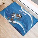 Custom NSW Cockroaches Blues Rubber Doormat New South Wales Origin No1