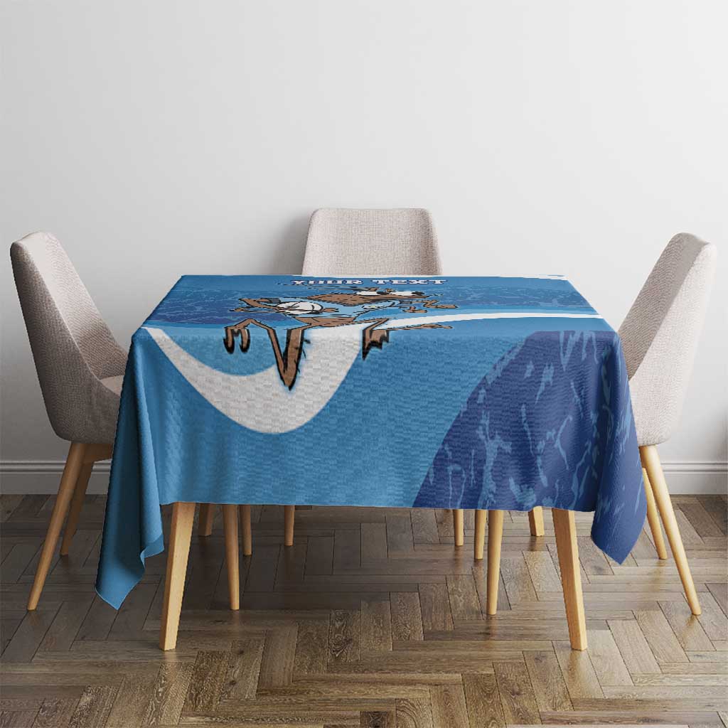 Custom NSW Cockroaches Blues Tablecloth New South Wales Origin No1