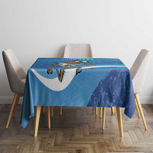 Custom NSW Cockroaches Blues Tablecloth New South Wales Origin No1