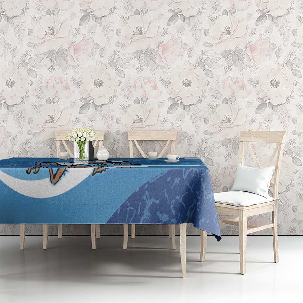 Custom NSW Cockroaches Blues Tablecloth New South Wales Origin No1